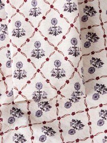 NAME IT Leggings Nikala Peyote Melange Small Flower